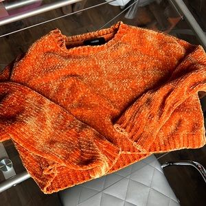 Orange sweater